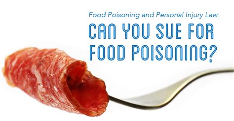 Can You Sue for Getting Food Poisoning? Exploring the Legal and Culinary Chaos